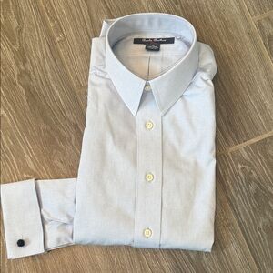 Boys 16 NEW! Brooks Brothers Light Blue button down Dress Shirt